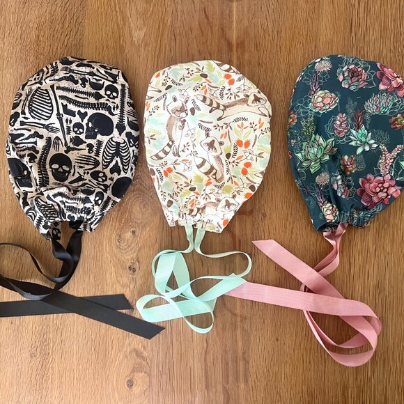 NWOT 10 Surgical Caps bundle for short hair, scrub caps, scrub hats, surgery hat - Picture 14 of 16